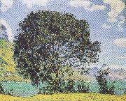 Ferdinand Hodler Baum am Brienzersee vom Bodeli aus Germany oil painting artist